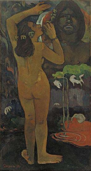 Paul Gauguin The Moon and the Earth (Hina tefatou), China oil painting art